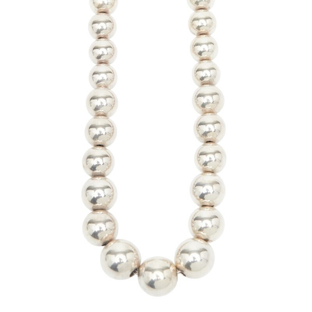 Tiffany Co HardWear ball chain necklace silver - Picture 3 of 7